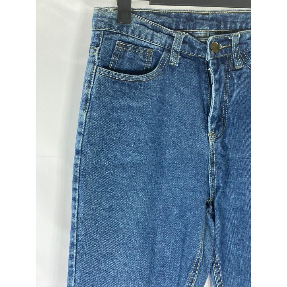 UNBRANDED Women's Dark Blue Denim Skinny-Leg High-Rise Jean SZ 25 - Picture 3 of 10